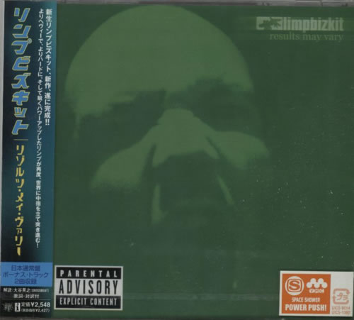 Limp Bizkit Results May Vary - Sealed Japanese CD album